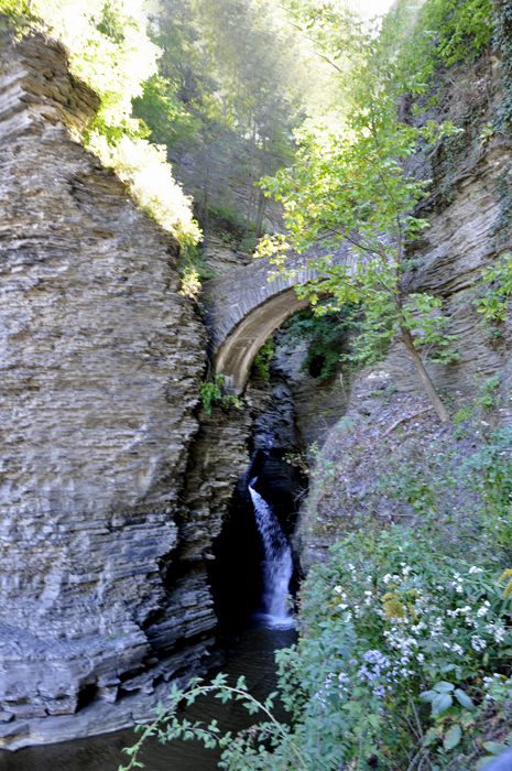 Sentry Bridge and Cavern Cascade